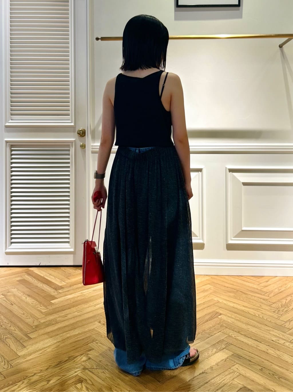 cocoさんの「DRESSTERIOR｜Carouselambra（ケラウズランブラ）【別注】BOAT TANK TOP DRESS」を使ったコーディネート