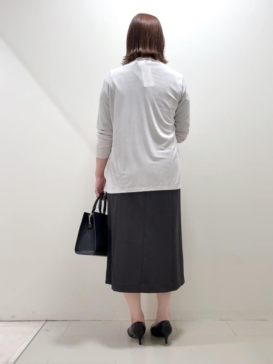 YUIさんの「UNTITLED｜◆【接触冷感/UV機能/遮熱】ジャージカーディガン」を使ったコーディネート
