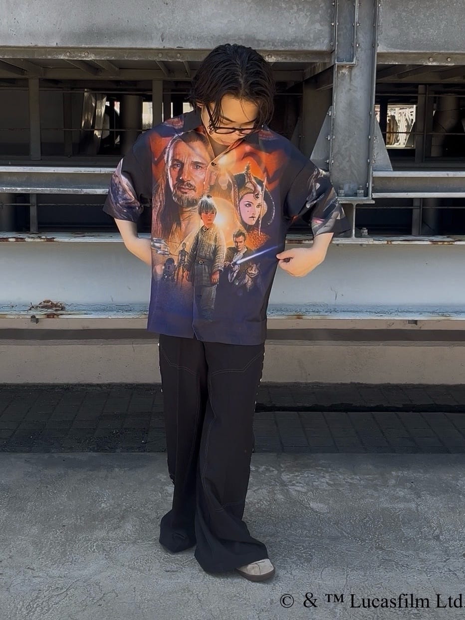 taigaさんの「tk.TAKEO KIKUCHI｜【STAR WARS】Capsule Collection 2WAY半袖シャツ」を使ったコーディネート