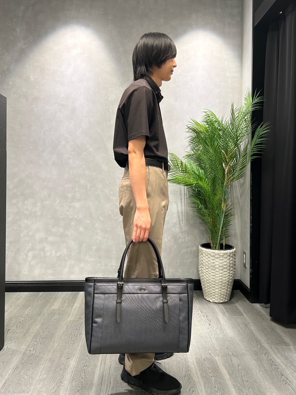 ruiさんの「TAKEO KIKUCHI｜【COOL CITY WEAR】アーバンクール パンツ /接触冷感・吸水速乾」を使ったコーディネート