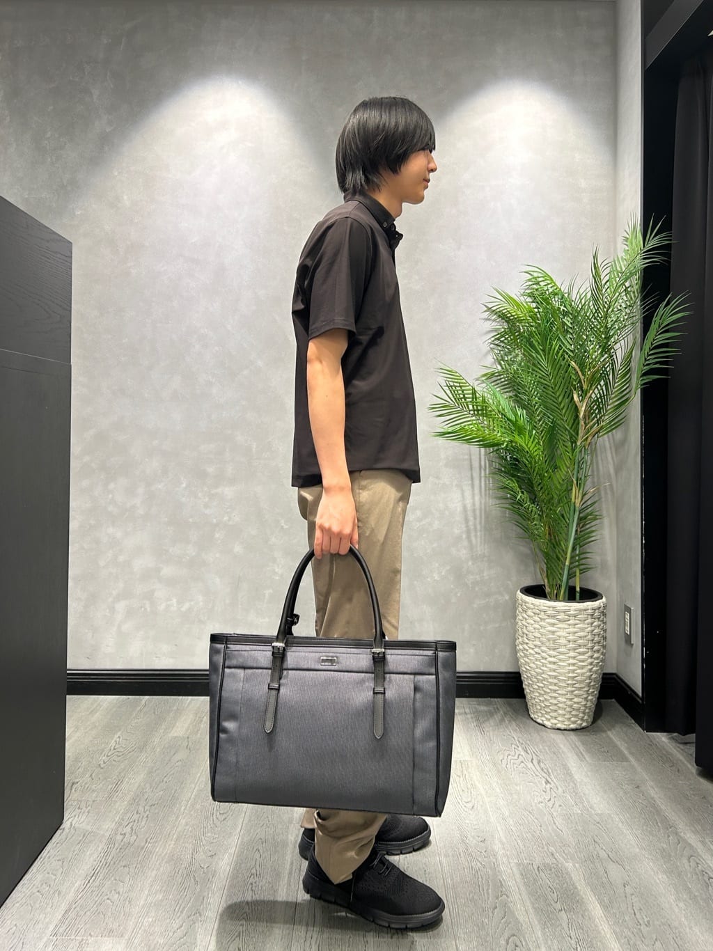 ruiさんの「TAKEO KIKUCHI｜【COOL CITY WEAR】アーバンクール パンツ /接触冷感・吸水速乾」を使ったコーディネート