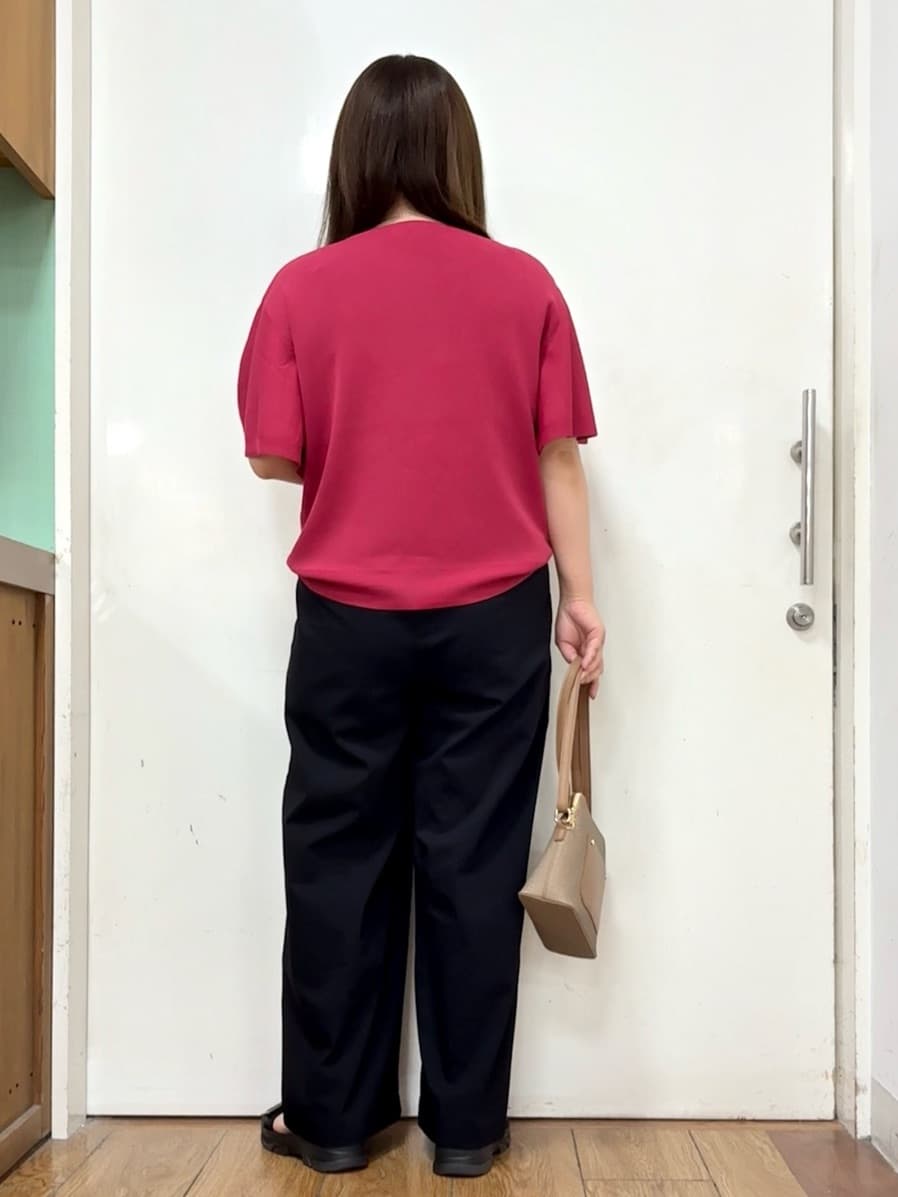 だいわさんの「SHOO･LA･RUE｜キャンバス風合皮ショルダーバッグ」を使ったコーディネート