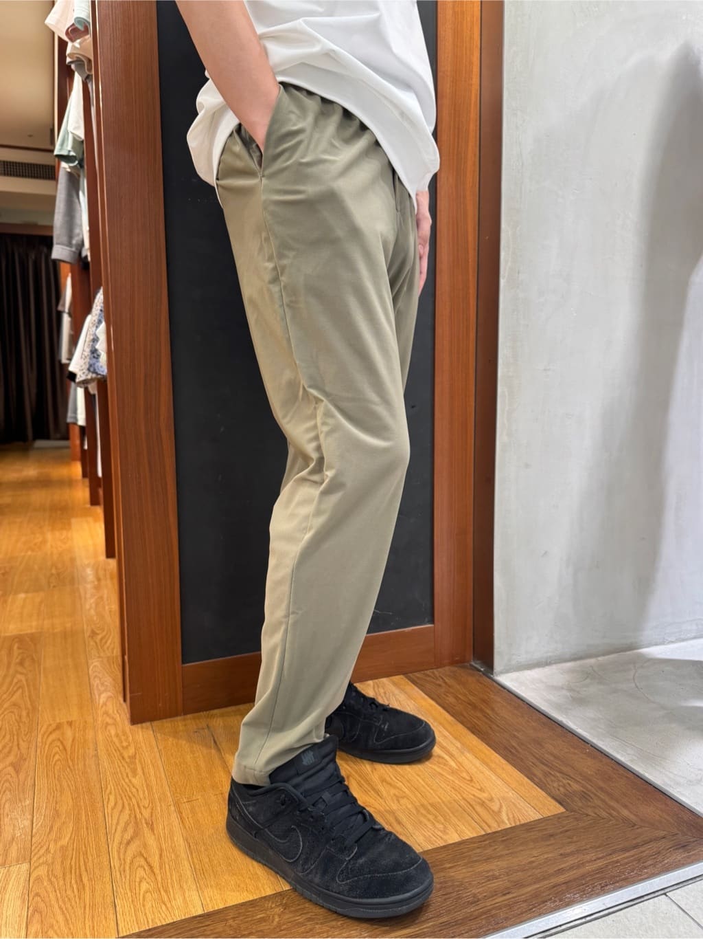 たくやさんの「TAKEO KIKUCHI｜【COOL CITY WEAR】エアートール オープンカラーシャツ /接触冷感・通気性」を使ったコーディネート