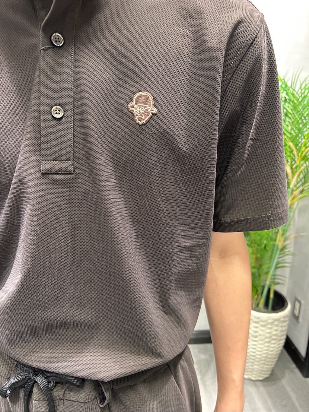 ruiさんの「TAKEO KIKUCHI｜【COOL CITY WEAR】エアートール ポロシャツ /接触冷感・通気性」を使ったコーディネート
