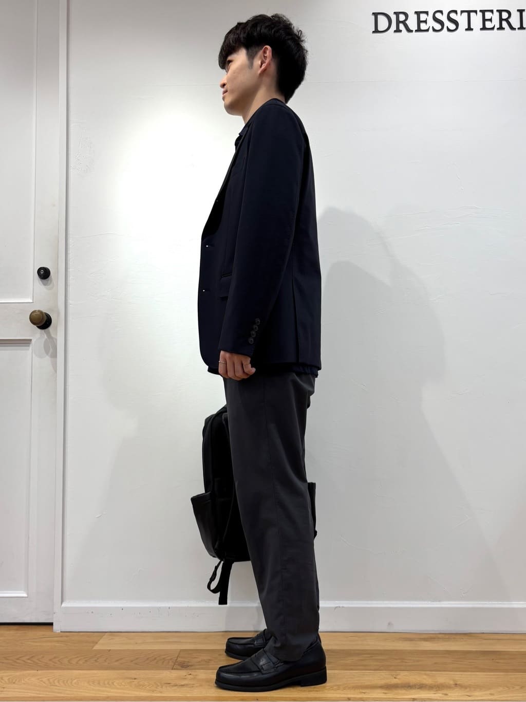 ABEさんの「DRESSTERIOR｜【撥水加工/Safari5月号掲載】ローファー」を使ったコーディネート