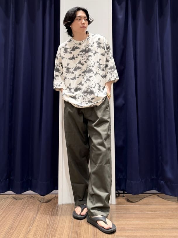 Tightさんの「THE SHOP TK｜タイダイクールポンチビッグTシャツ」を使ったコーディネート