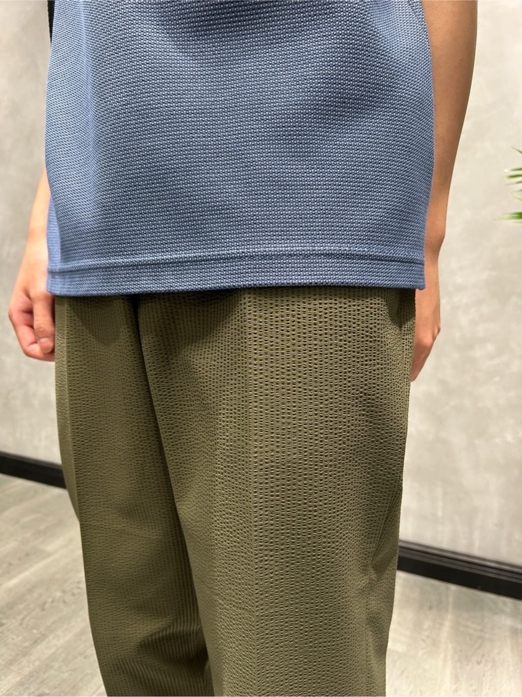 ruiさんの「TAKEO KIKUCHI｜【抗菌防臭／9色5サイズ展開】ハニカムメランジ ポロシャツ」を使ったコーディネート
