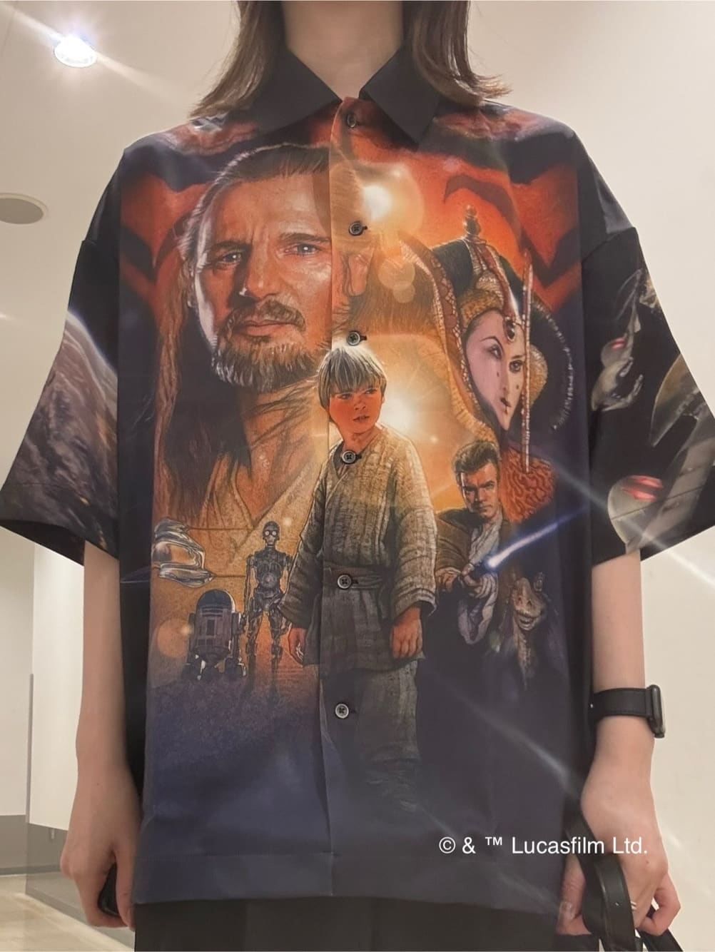 Renaさんの「tk.TAKEO KIKUCHI｜【STAR WARS】Capsule Collection 2WAY半袖シャツ」を使ったコーディネート