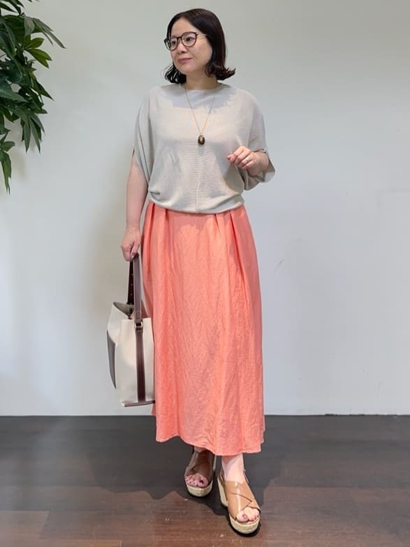 Asamiさんの「UNTITLED｜マーブルドロップネックレス」を使ったコーディネート