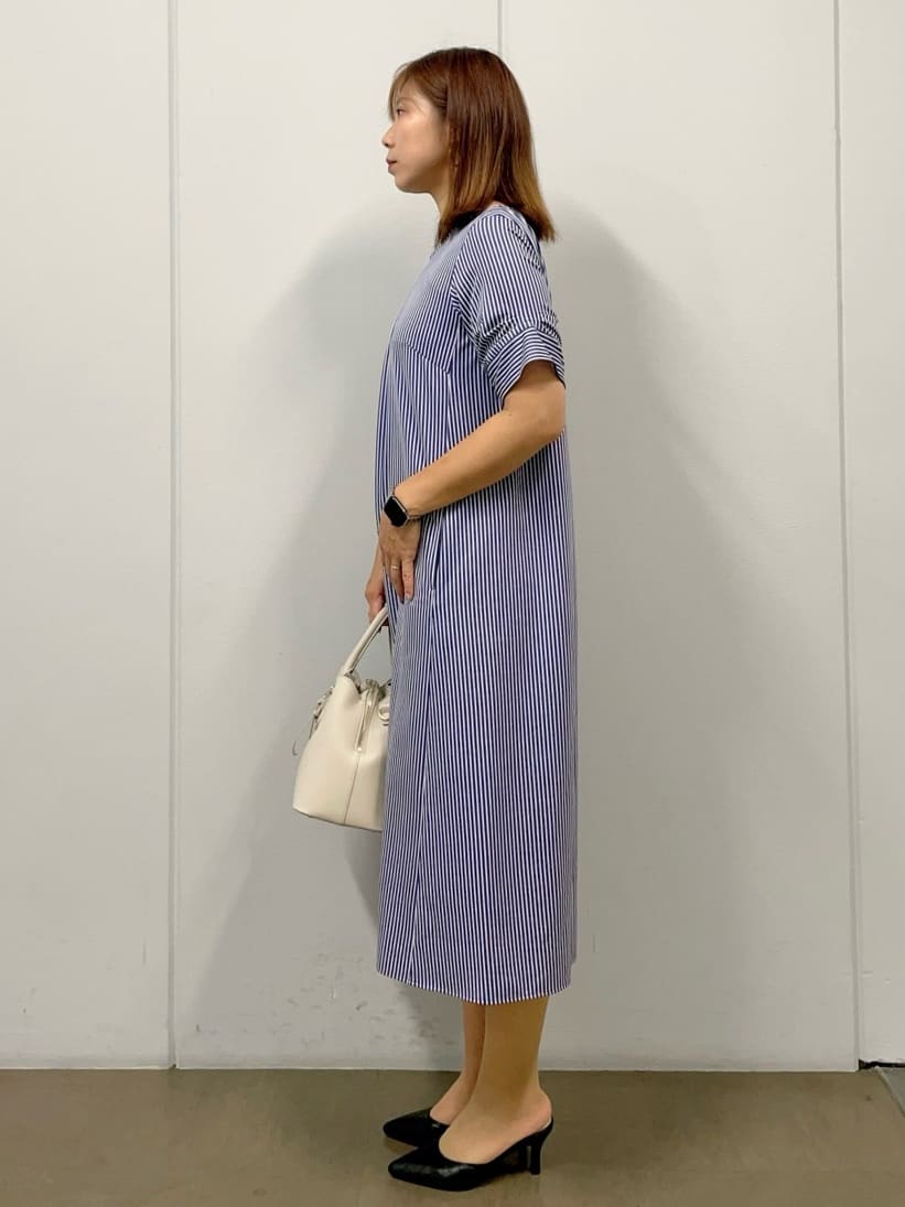 minoriさんの「COUP DE CHANCE｜【手洗い可／日本製】リラクシーワンピース」を使ったコーディネート