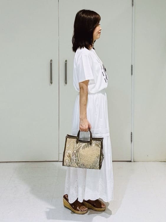 makiさんの「UNTITLED｜【ロゴT/プリントT】グラフィックTシャツ」を使ったコーディネート