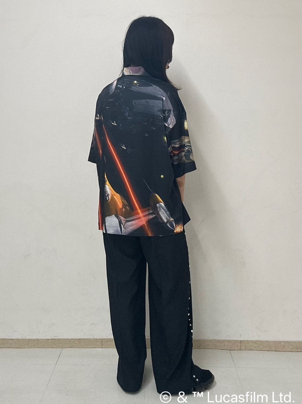 MANAさんの「tk.TAKEO KIKUCHI｜【STAR WARS】Capsule Collection 2WAY半袖シャツ」を使ったコーディネート