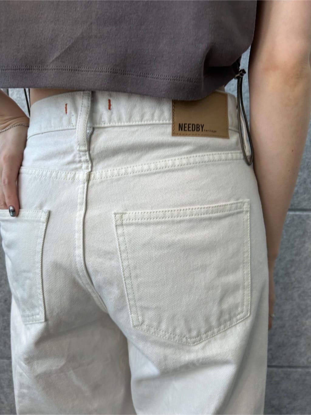 honoka Aさんの「CODE A｜drawstring crop tee」を使ったコーディネート