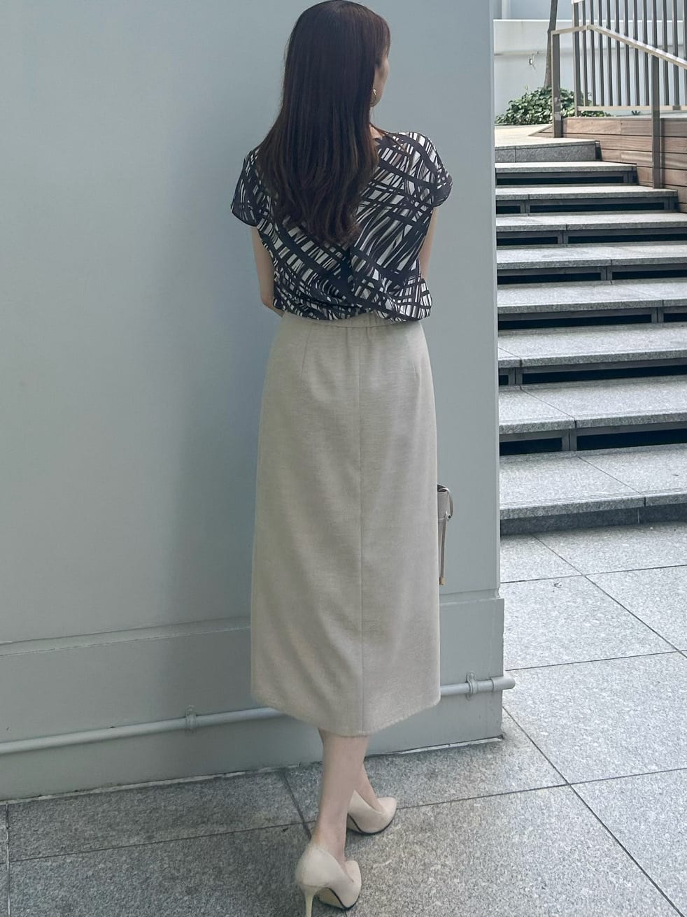 hayaseさんの「COUP DE CHANCE｜【手洗い可／日本製】きれいめデザインタイトスカート」を使ったコーディネート