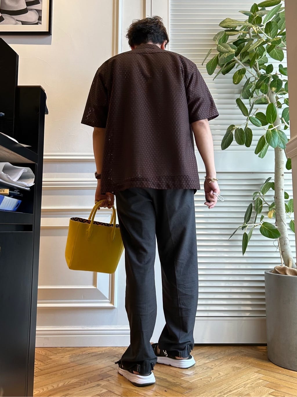須田　慎二郎さんの「DRESSTERIOR｜◆プエルトリコシャツ」を使ったコーディネート