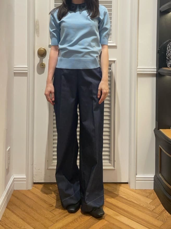 Karinさんの「DRESSTERIOR｜◆ソフトレザーバレエシューズ」を使ったコーディネート