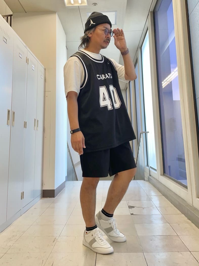 MAKOTO AIさんの「TAKEO KIKUCHI｜【抗菌防臭／5サイズ展開】ハイゲージポンチ Tシャツ」を使ったコーディネート