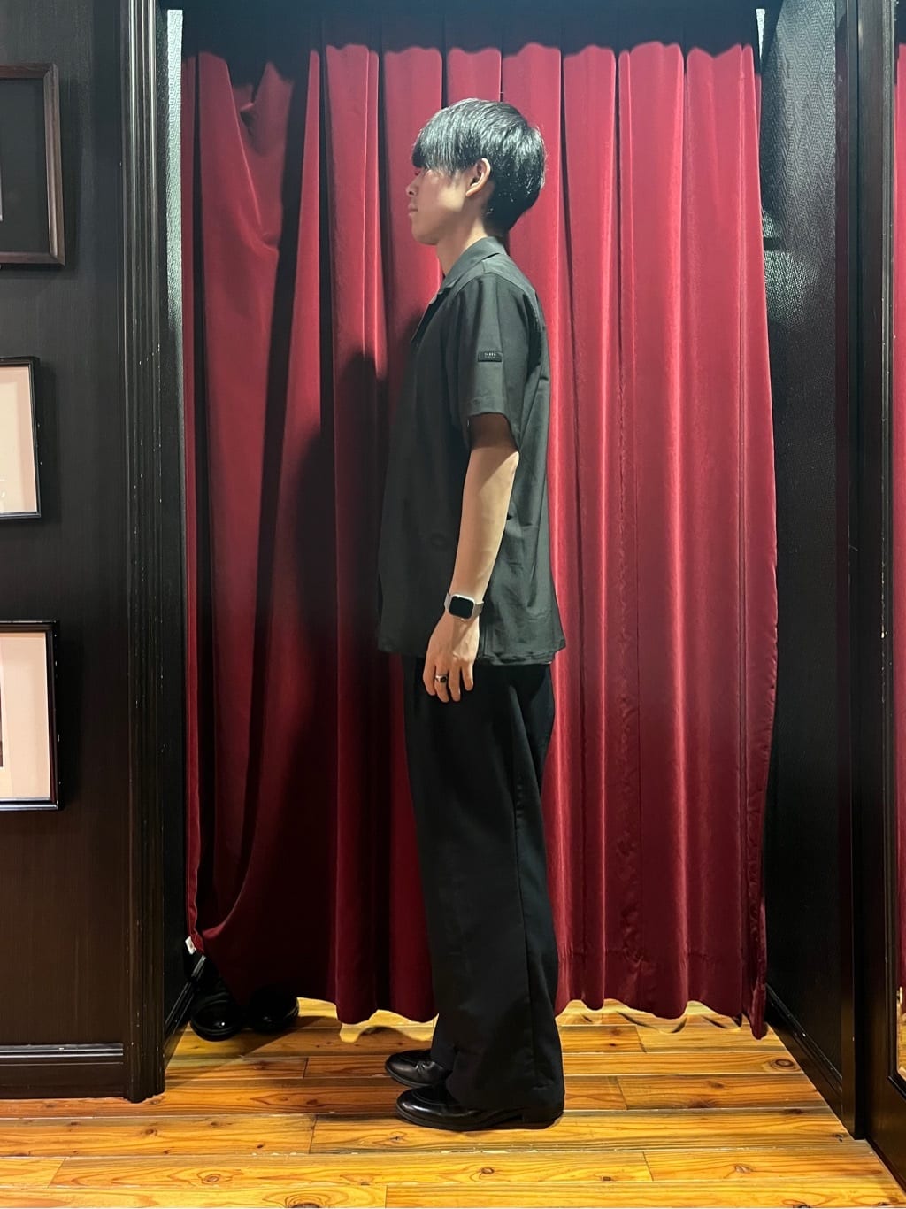 うっちーさんの「TAKEO KIKUCHI｜【COOL CITY WEAR】エアートール オープンカラーシャツ /接触冷感・通気性」を使ったコーディネート