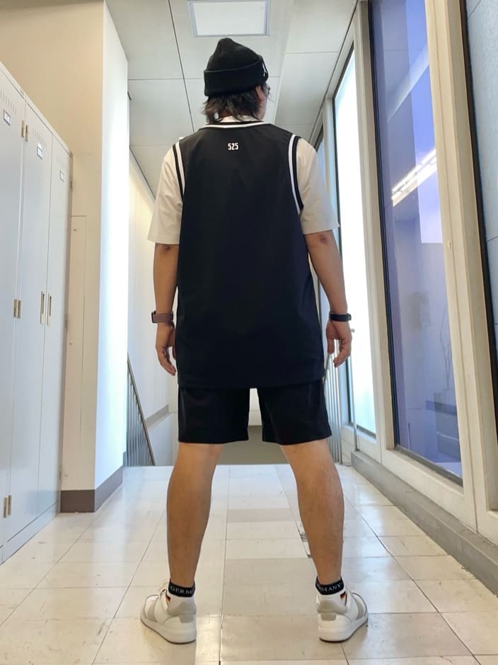 MAKOTO AIさんの「TAKEO KIKUCHI｜【抗菌防臭／5サイズ展開】ハイゲージポンチ Tシャツ」を使ったコーディネート