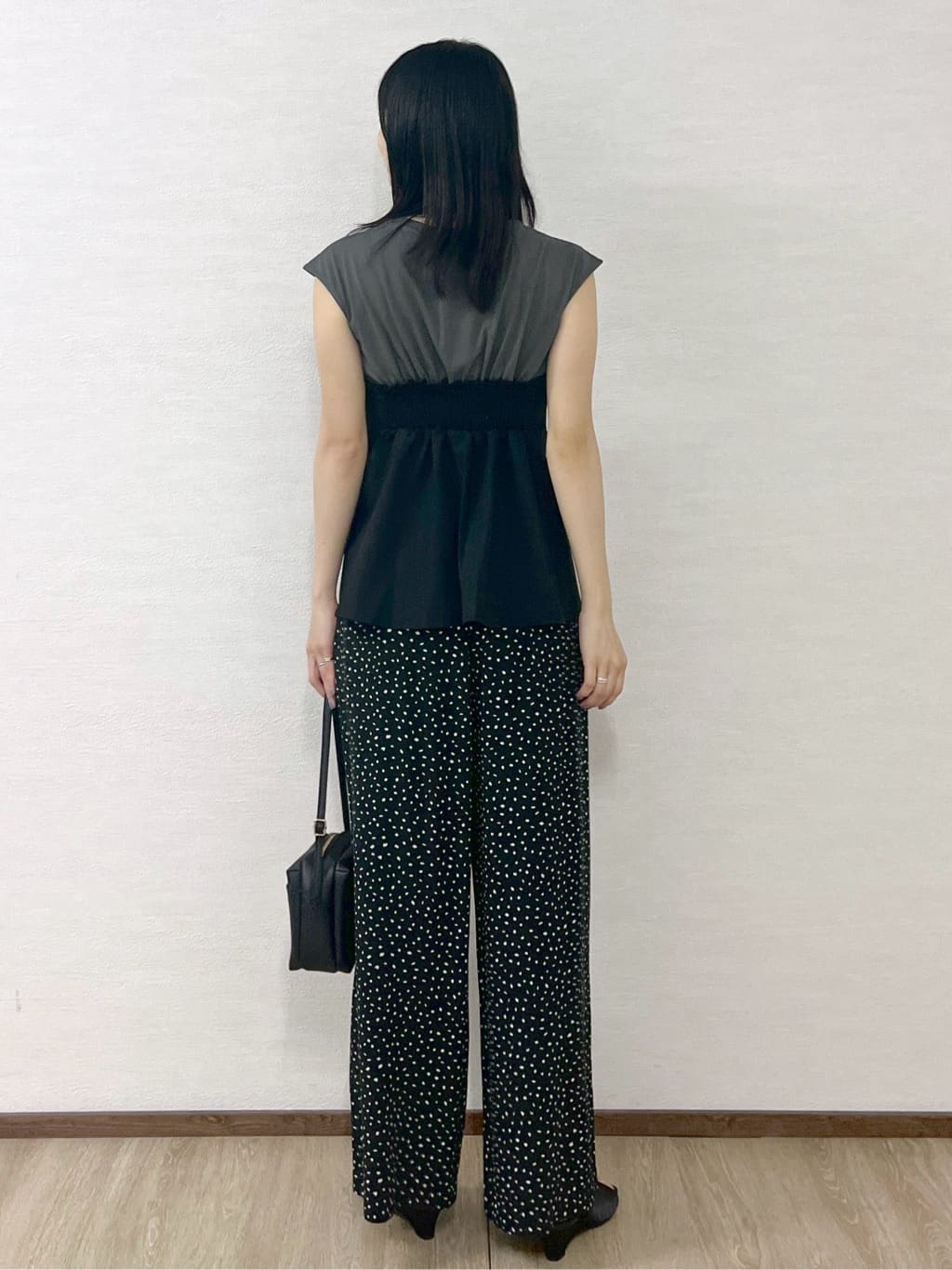 sachikoさんの「OPAQUE.CLIP｜ビスチェドッキングカットソー【洗濯機洗い可】」を使ったコーディネート