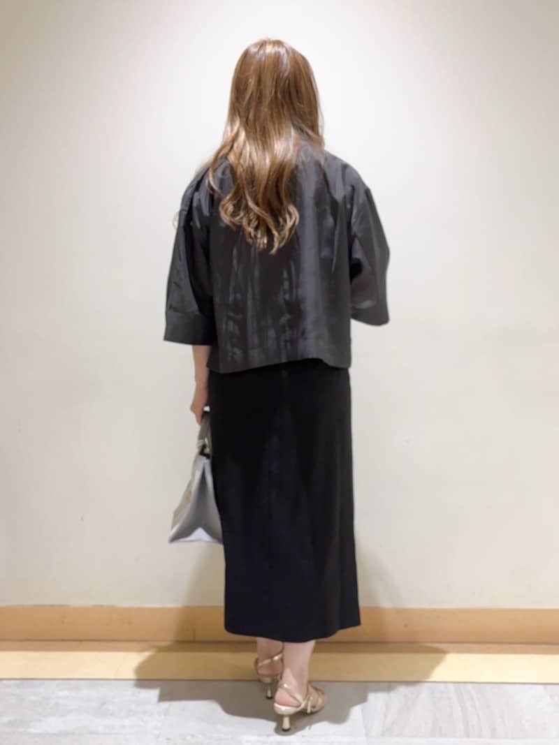 sattoさんの「UNTITLED｜【前開き/洗える】ショート丈シアーシャツ」を使ったコーディネート