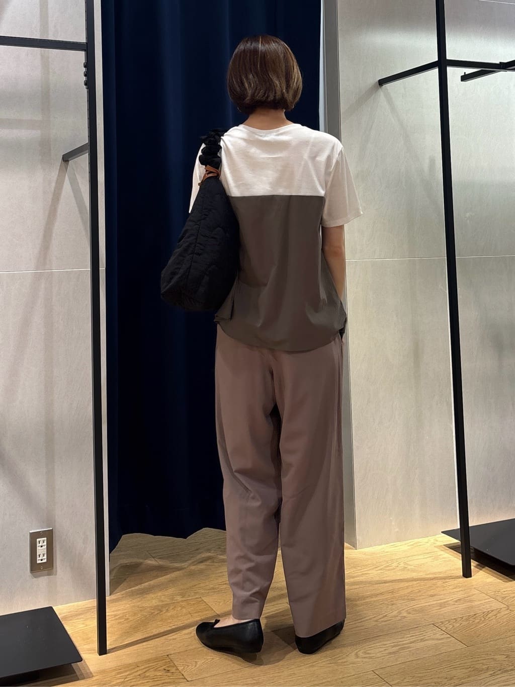 kanaeさんの「INDIVI｜【洗える】ビスチェレイヤード風トップス」を使ったコーディネート