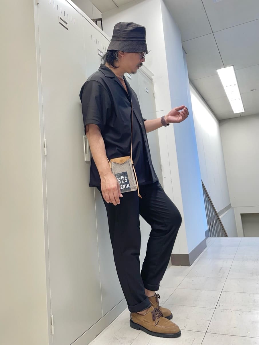 MAKOTO AIさんの「TAKEO KIKUCHI｜【COOL CITY WEAR】エアートール オープンカラーシャツ /接触冷感・通気性」を使ったコーディネート