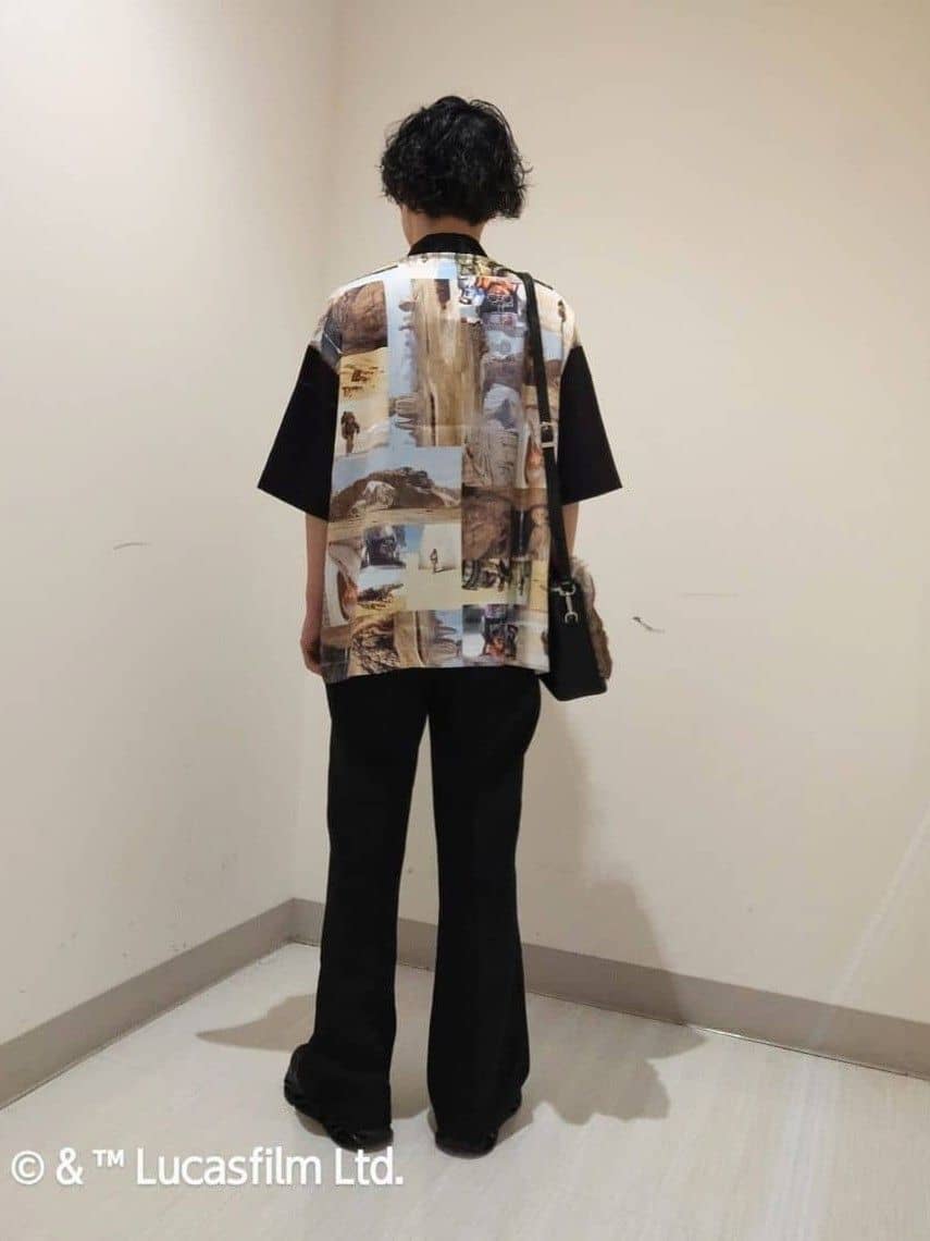 NAKANOさんの「tk.TAKEO KIKUCHI｜【STAR WARS】Capsule Collection 2WAY半袖シャツ」を使ったコーディネート