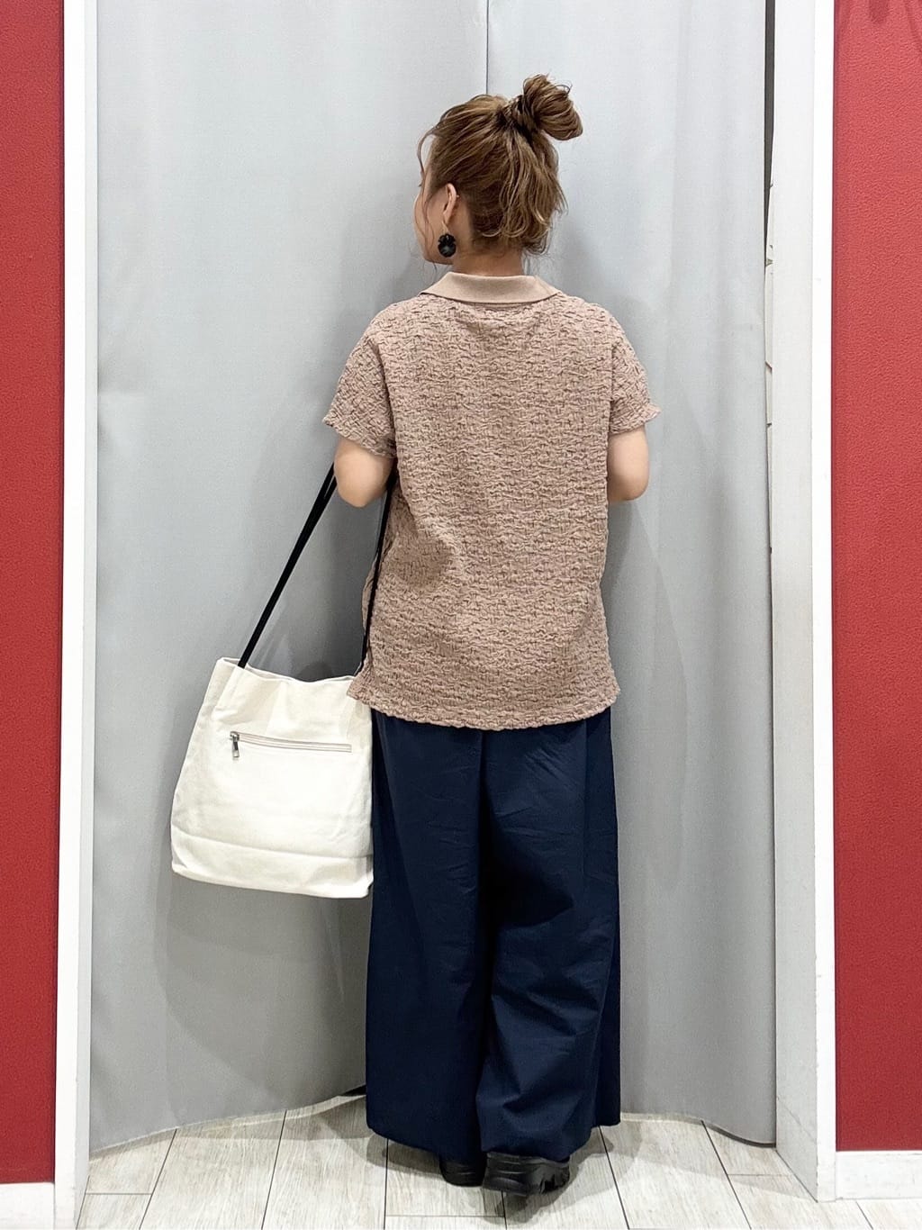 shioさんの「SHOO･LA･RUE｜【ひんやり/UV】キレイもすっきりも叶える マリン風ガウチョパンツ」を使ったコーディネート