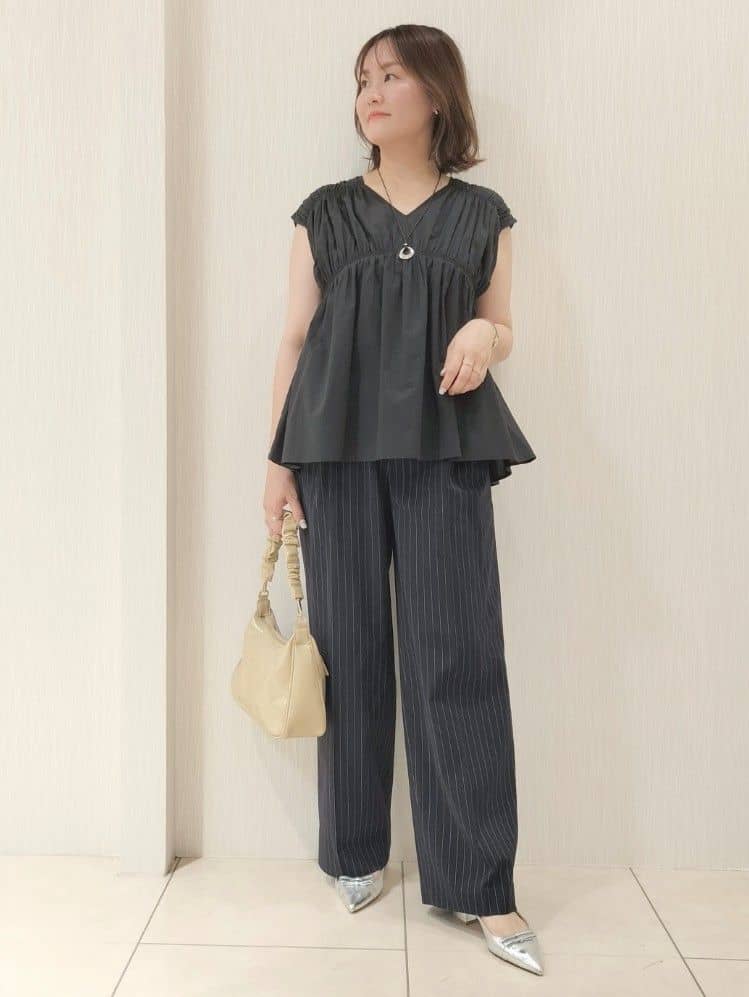 naokoさんの「UNTITLED｜【追加/日本製】メッシュベルト」を使ったコーディネート