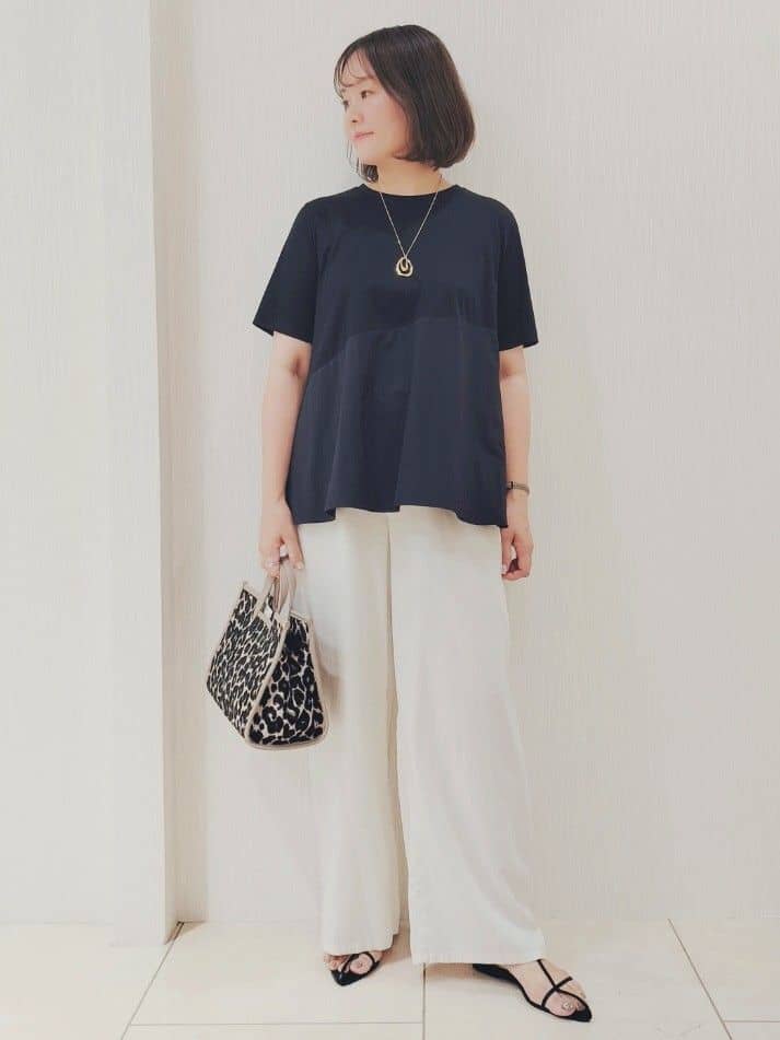 naokoさんの「UNTITLED｜◆ビッグトップネックレス」を使ったコーディネート