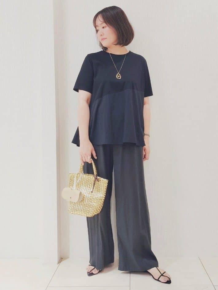 naokoさんの「UNTITLED｜◆ビッグトップネックレス」を使ったコーディネート