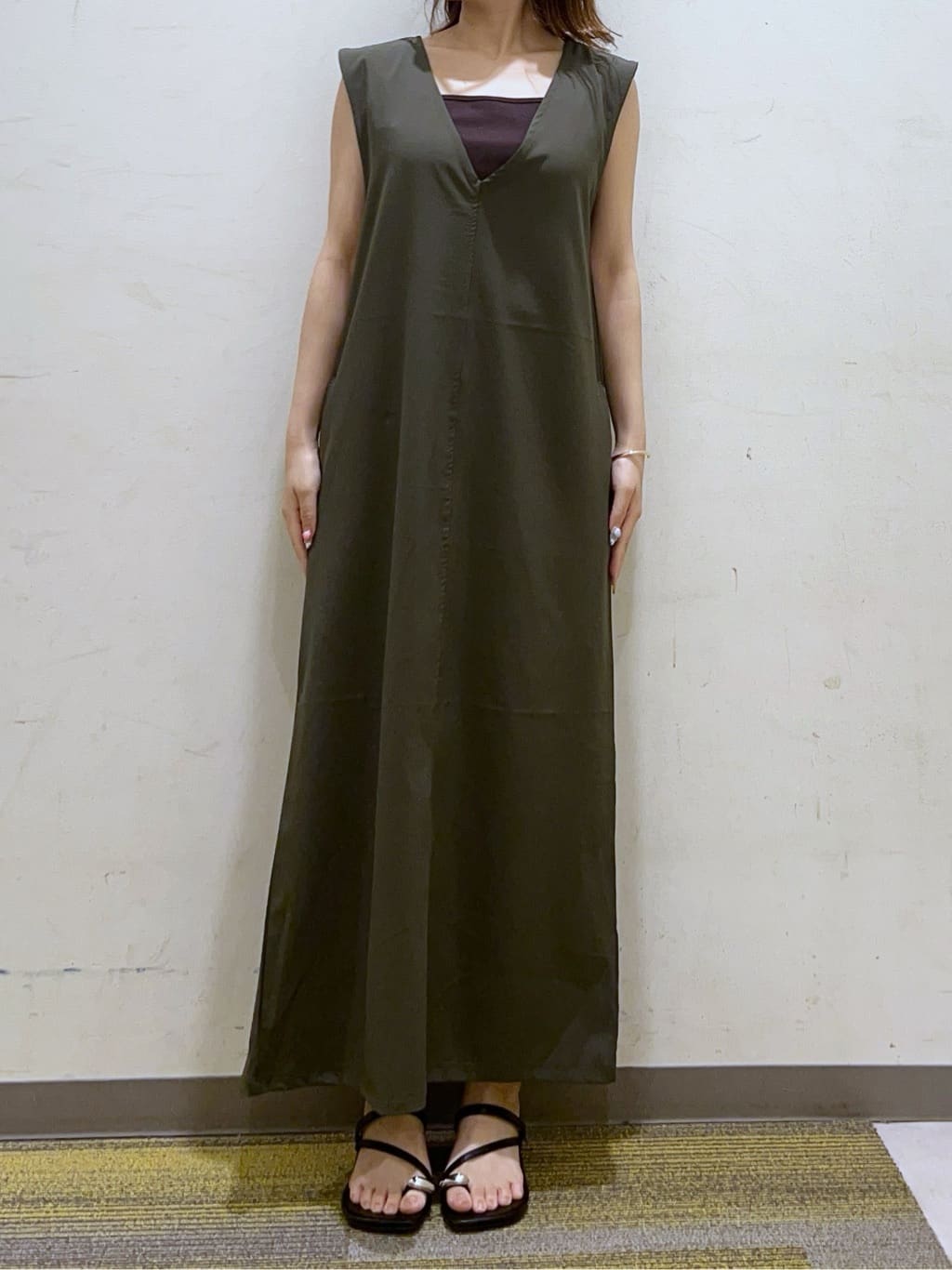 かのさんの「THE SHOP TK｜【mizugiwa/ラッシュガード】フロントジップパーカ/セットアップ可/接触冷感/UVケア/洗濯機」を使ったコーディネート