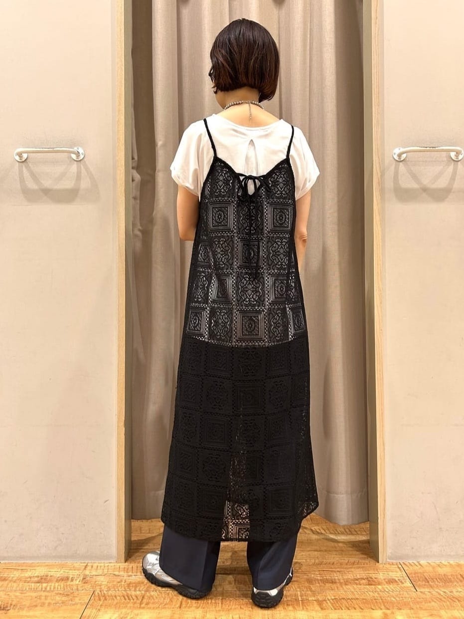 じゅのさんの「SHOO･LA･RUE｜【S-LL】レースキャミワンピース」を使ったコーディネート