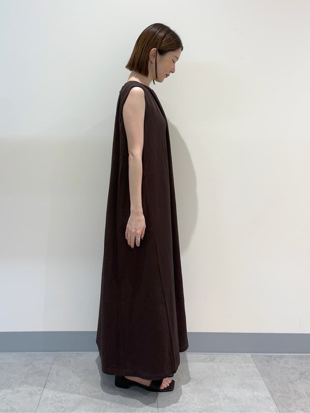 risaさんの「Dessin｜【洗える】キーネックカーディガン」を使ったコーディネート