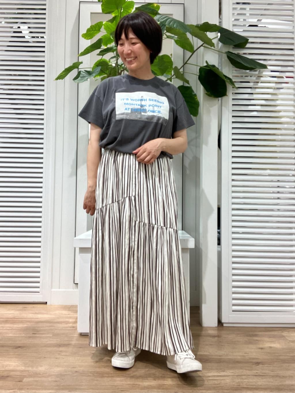 Nahoさんの「Dessin｜」を使ったコーディネート