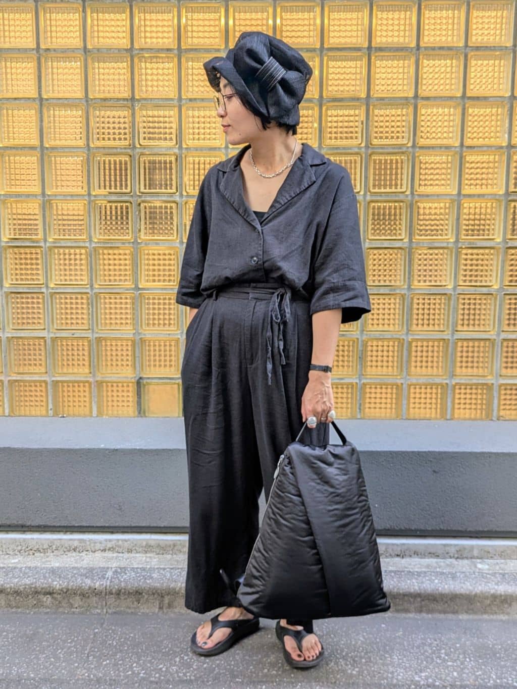 MTさんの「HIROKO HAYASHI｜ENORME（エノルメ）リュック」を使ったコーディネート
