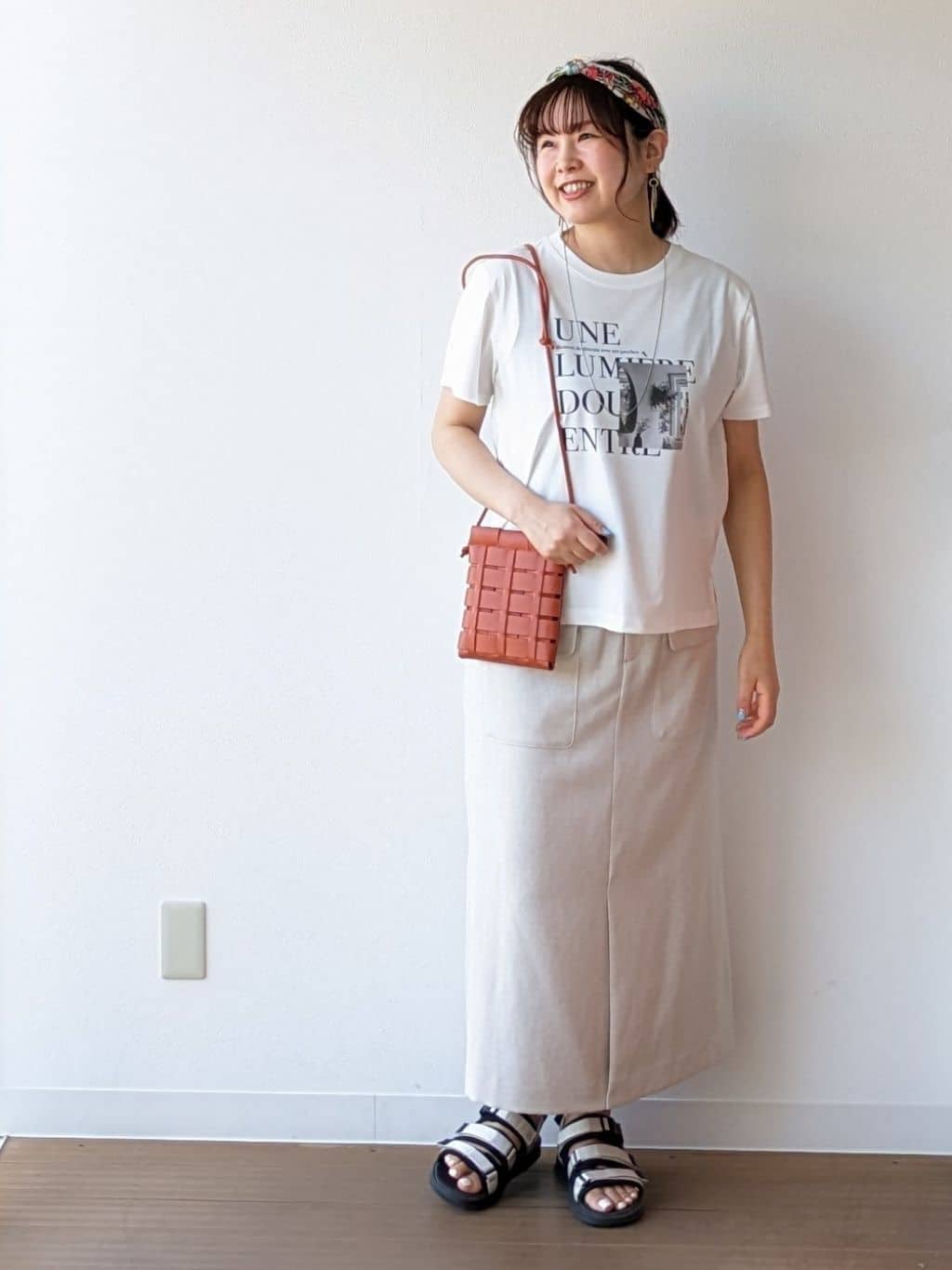 なみきさんの「UNTITLED｜【ロゴT/プリントT】グラフィックTシャツ」を使ったコーディネート