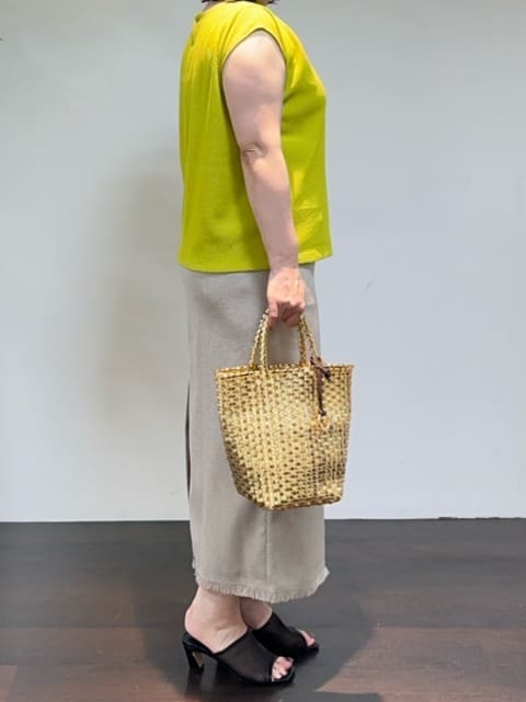 Asamiさんの「UNTITLED｜【ジャージ素材】インナードッキングシアーカットソー」を使ったコーディネート