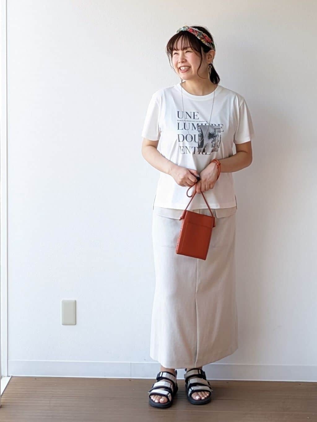 なみきさんの「UNTITLED｜【ロゴT/プリントT】グラフィックTシャツ」を使ったコーディネート