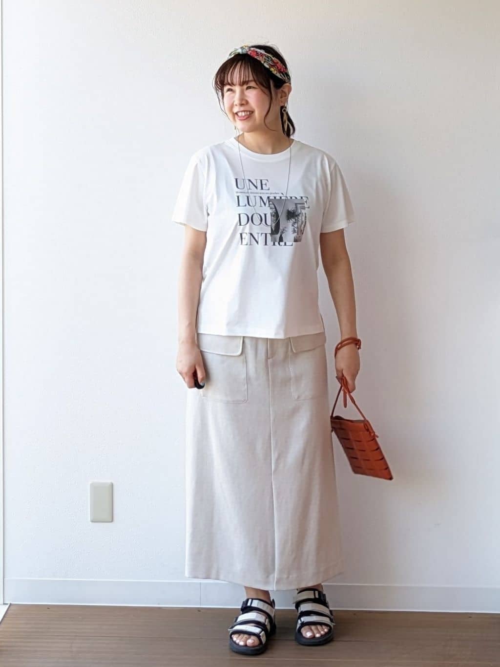 なみきさんの「UNTITLED｜【ロゴT/プリントT】グラフィックTシャツ」を使ったコーディネート