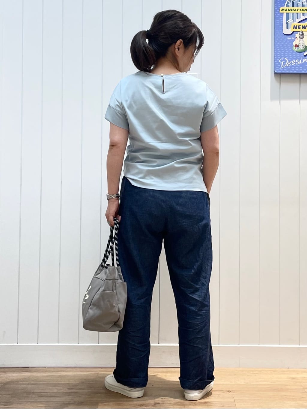 msatoさんの「Dessin｜【軽量・多ポケット】カラーコードトートバッグ」を使ったコーディネート