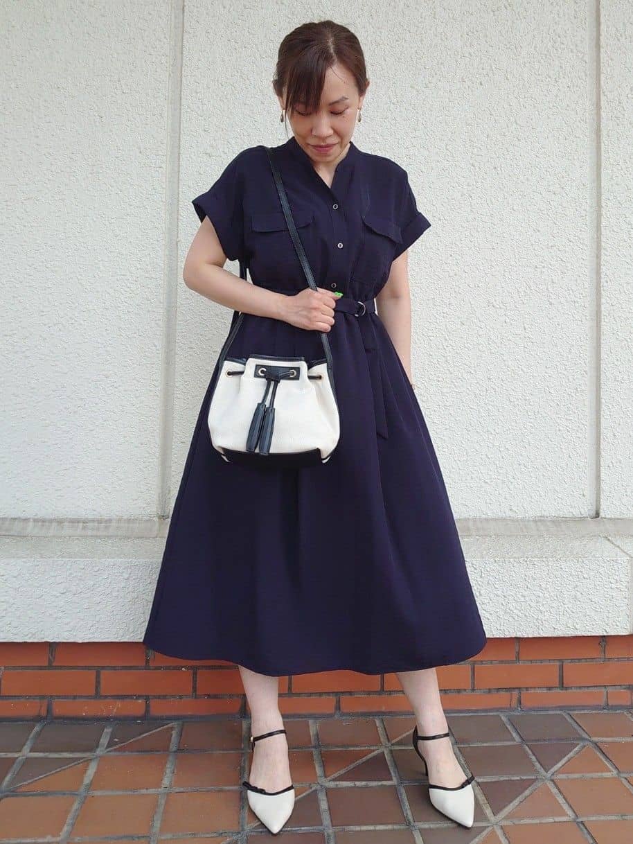 chieさんの「index｜リボンモチーフパンプス」を使ったコーディネート
