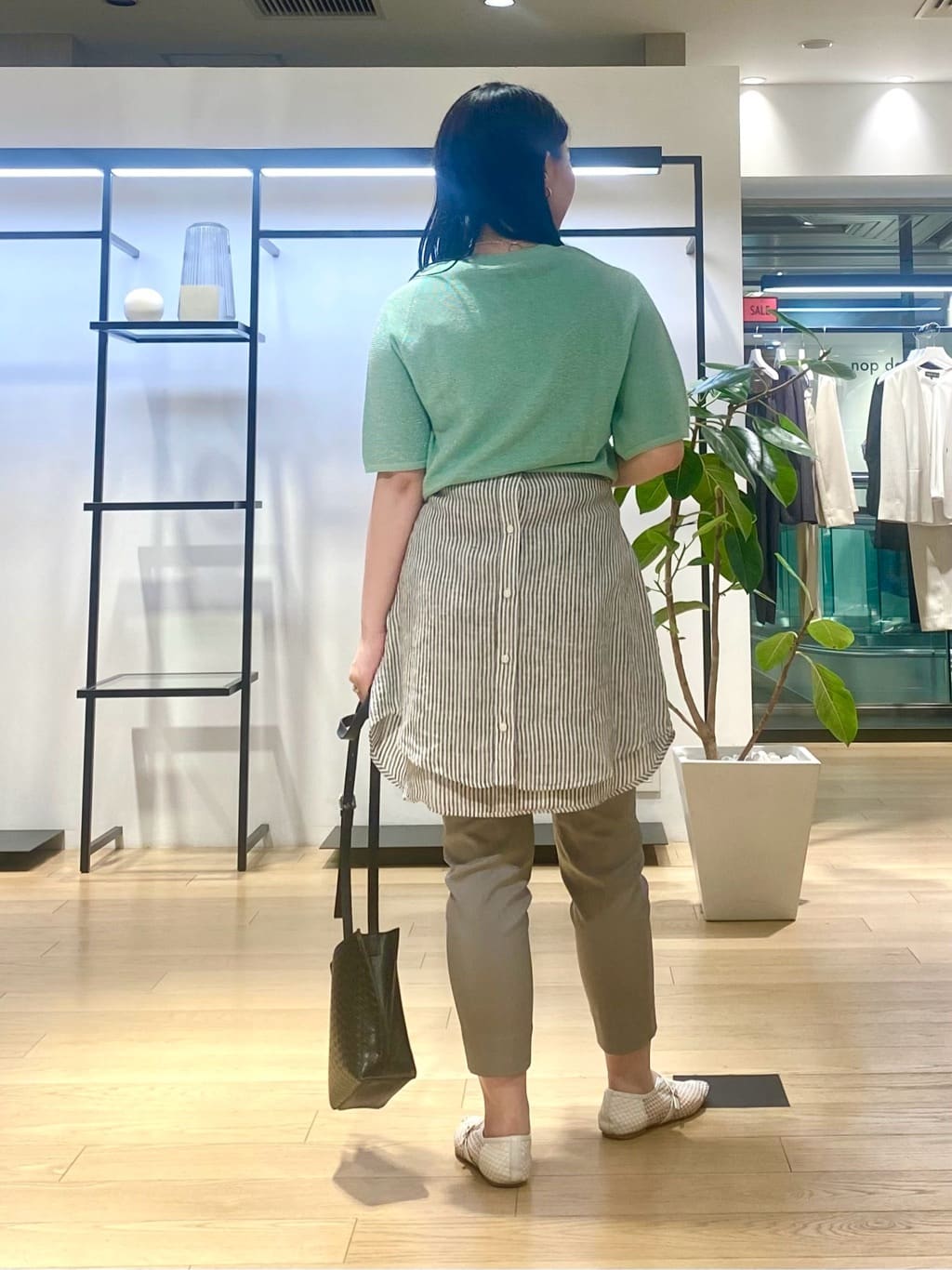 misakiさんの「INDIVI｜バイカラーショートネックレス」を使ったコーディネート