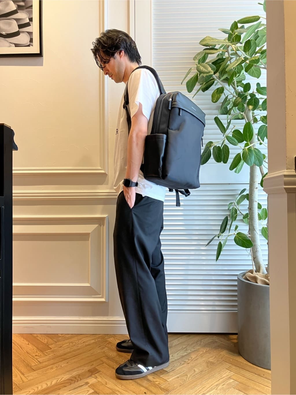 junyaさんの「DRESSTERIOR｜【荷重軽減】サスペンション バックパック」を使ったコーディネート