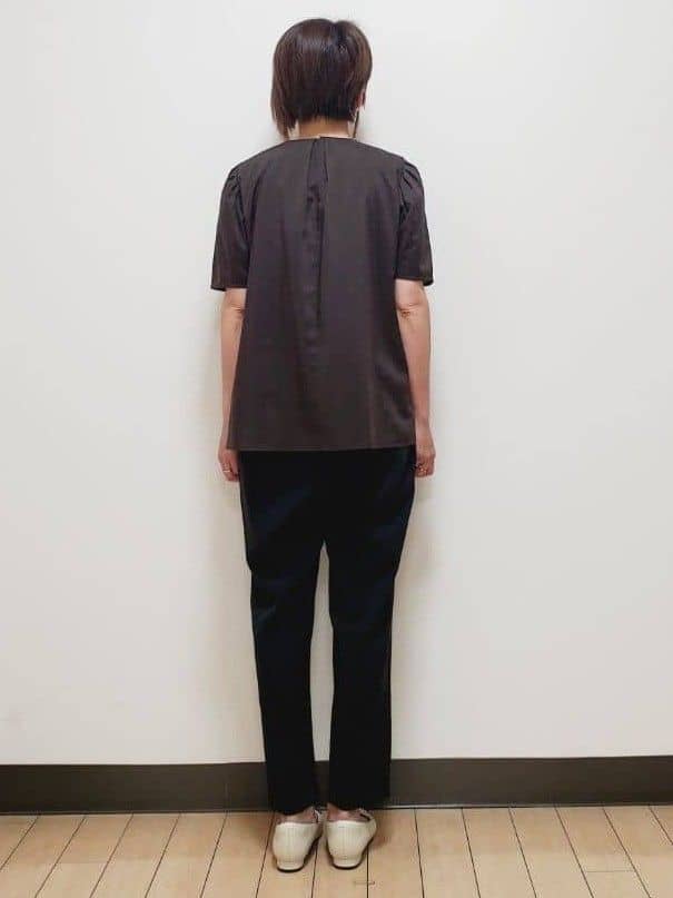 yuuさんの「Reflect｜【すっきり見え！長め丈】ピンタックデザインチュニックブラウス」を使ったコーディネート