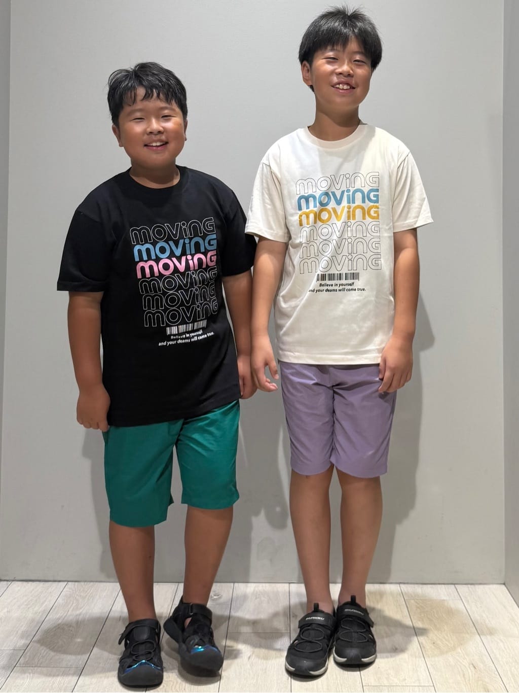 kuboさんの「THE SHOP TK｜【110－160/6色展開】コットン半袖Tシャツ/洗濯機OK」を使ったコーディネート
