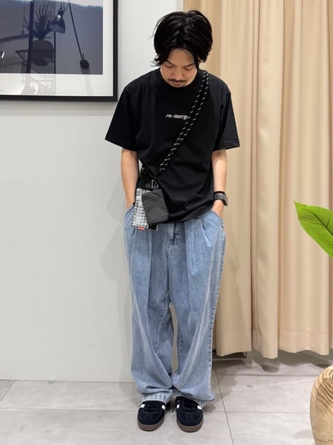はさんの「THE SHOP TK｜アートグラフィック 半袖Tシャツ 洗濯機OK」を使ったコーディネート
