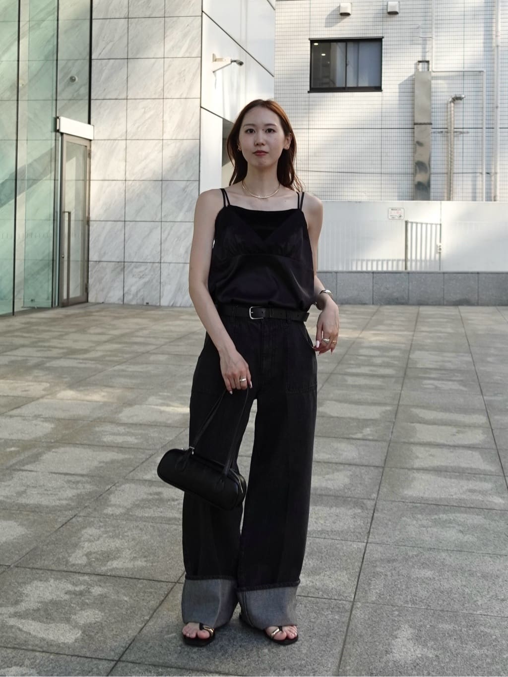 mitsukiさんの「INDIVI｜ロールアップデニム」を使ったコーディネート