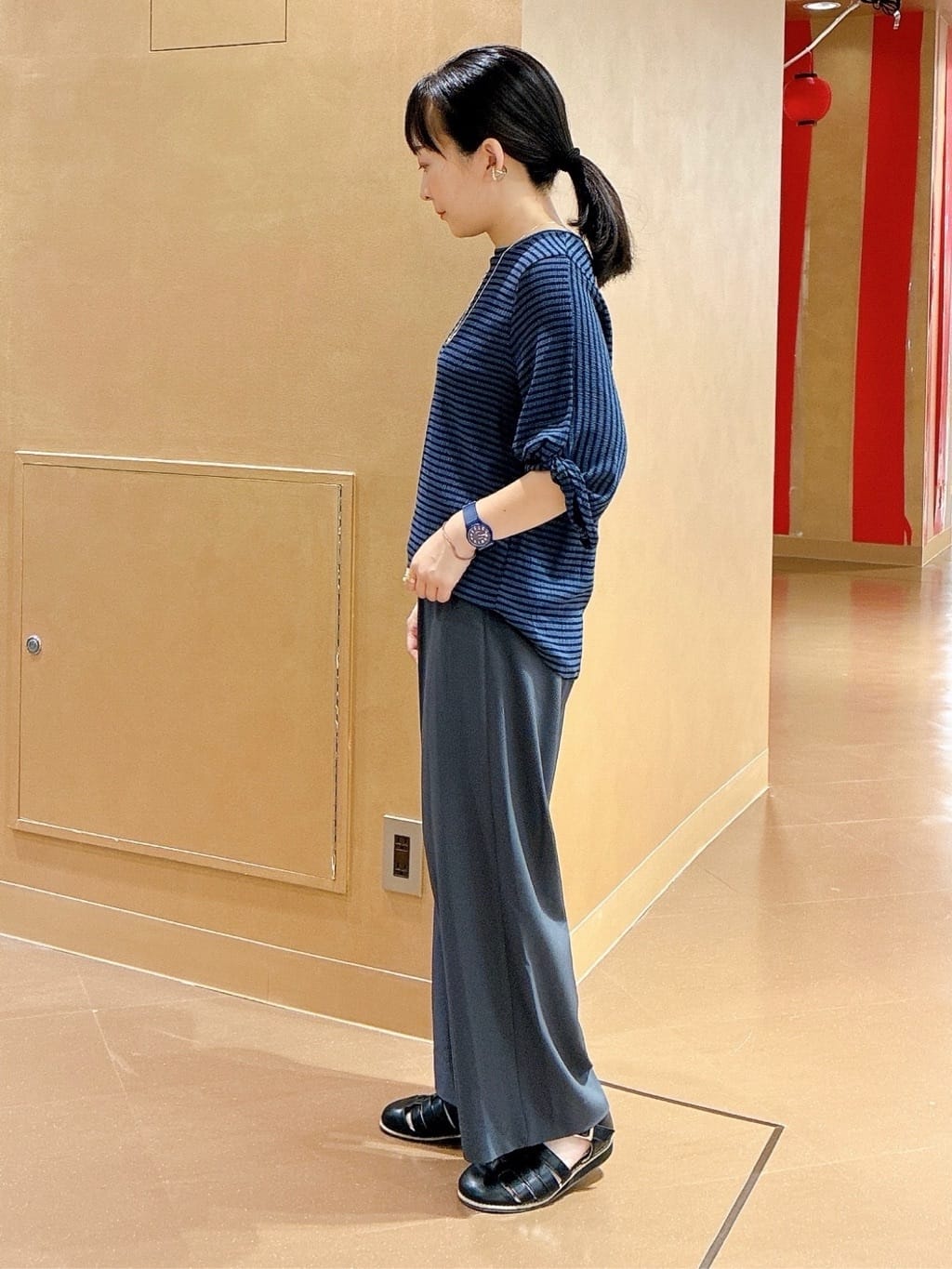 hattoriさんの「INDIVI｜ラウンドショートネックレス」を使ったコーディネート